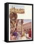 Courtyard of the Ducal Palace at Urbino-Pat Nicolle-Framed Stretched Canvas