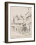 Courtyard of the George Inn, 1813-W.H. Charlton-Framed Giclee Print