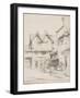 Courtyard of the George Inn, 1813-W.H. Charlton-Framed Giclee Print