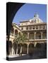 Courtyard of the Hospital of San Juan De Dios, Granada, Andalucia, Spain-Sheila Terry-Stretched Canvas