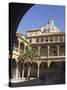 Courtyard of the Hospital of San Juan De Dios, Granada, Andalucia, Spain-Sheila Terry-Stretched Canvas