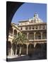 Courtyard of the Hospital of San Juan De Dios, Granada, Andalucia, Spain-Sheila Terry-Stretched Canvas