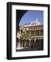 Courtyard of the Hospital of San Juan De Dios, Granada, Andalucia, Spain-Sheila Terry-Framed Photographic Print