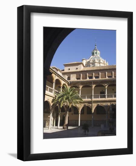 Courtyard of the Hospital of San Juan De Dios, Granada, Andalucia, Spain-Sheila Terry-Framed Photographic Print