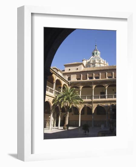 Courtyard of the Hospital of San Juan De Dios, Granada, Andalucia, Spain-Sheila Terry-Framed Photographic Print