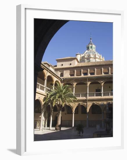 Courtyard of the Hospital of San Juan De Dios, Granada, Andalucia, Spain-Sheila Terry-Framed Photographic Print