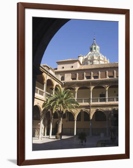 Courtyard of the Hospital of San Juan De Dios, Granada, Andalucia, Spain-Sheila Terry-Framed Photographic Print