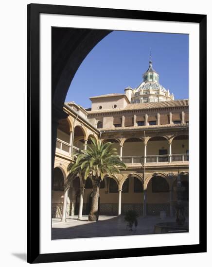 Courtyard of the Hospital of San Juan De Dios, Granada, Andalucia, Spain-Sheila Terry-Framed Photographic Print