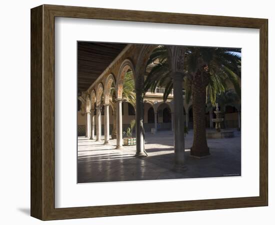 Courtyard of the Hospital of San Juan De Dios, Granada, Andalucia, Spain-Sheila Terry-Framed Photographic Print