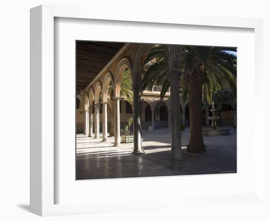 Courtyard of the Hospital of San Juan De Dios, Granada, Andalucia, Spain-Sheila Terry-Framed Photographic Print