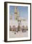Courtyard of the Mosque of El Azhar, University of Cairo-Walter Spencer-Stanhope Tyrwhitt-Framed Giclee Print