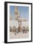 Courtyard of the Mosque of El Azhar, University of Cairo-Walter Spencer-Stanhope Tyrwhitt-Framed Giclee Print