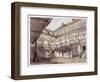 Courtyard of the Oxford Arms Inn, Warwick Lane, London, 1851-Thomas Colman Dibdin-Framed Giclee Print