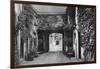 Courtyard of the Saracen's Head Inn, Southwell, Nottinghamshire, 1924-1926-null-Framed Giclee Print