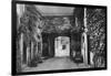 Courtyard of the Saracen's Head Inn, Southwell, Nottinghamshire, 1924-1926-null-Framed Giclee Print