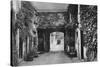 Courtyard of the Saracen's Head Inn, Southwell, Nottinghamshire, 1924-1926-null-Stretched Canvas