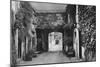 Courtyard of the Saracen's Head Inn, Southwell, Nottinghamshire, 1924-1926-null-Mounted Giclee Print