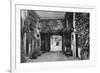 Courtyard of the Saracen's Head Inn, Southwell, Nottinghamshire, 1924-1926-null-Framed Giclee Print