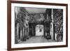 Courtyard of the Saracen's Head Inn, Southwell, Nottinghamshire, 1924-1926-null-Framed Giclee Print