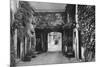 Courtyard of the Saracen's Head Inn, Southwell, Nottinghamshire, 1924-1926-null-Mounted Giclee Print