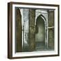 Courtyard of the Seraglio in the Kasbah, Tangier (Morocco), Circa 1885-Leon, Levy et Fils-Framed Photographic Print