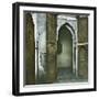 Courtyard of the Seraglio in the Kasbah, Tangier (Morocco), Circa 1885-Leon, Levy et Fils-Framed Photographic Print