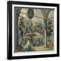 Courtyard of the Sultan Bayezid Mosque in Constantinople-Amedeo Preziosi-Framed Giclee Print