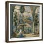 Courtyard of the Sultan Bayezid Mosque in Constantinople-Amedeo Preziosi-Framed Giclee Print