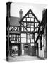 Courtyard of the Unicorn Inn, Shrewsbury, Shropshire, England, 1924-1926-Herbert Felton-Stretched Canvas