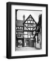 Courtyard of the Unicorn Inn, Shrewsbury, Shropshire, England, 1924-1926-Herbert Felton-Framed Giclee Print