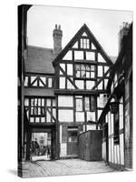 Courtyard of the Unicorn Inn, Shrewsbury, Shropshire, England, 1924-1926-Herbert Felton-Stretched Canvas