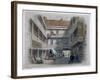 Courtyard of the White Hart Inn, Borough High Street, Southwark, London, C1860-Charles Wilkinson-Framed Giclee Print