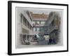 Courtyard of the White Hart Inn, Borough High Street, Southwark, London, C1860-Charles Wilkinson-Framed Giclee Print