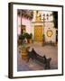 Courtyard Outside of a Coffee Shop, Guanajuato, Mexico-Julie Eggers-Framed Photographic Print