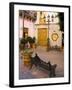 Courtyard Outside of a Coffee Shop, Guanajuato, Mexico-Julie Eggers-Framed Photographic Print