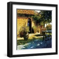 Courtyard Retreat-Philip Craig-Framed Giclee Print