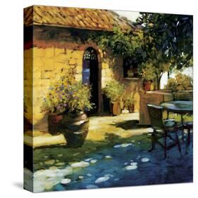 Courtyard Retreat-Philip Craig-Stretched Canvas