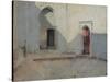 Courtyard, Tetuan, Morocco, 1879-80-John Singer Sargent-Stretched Canvas
