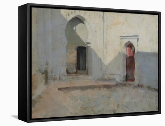 Courtyard, Tetuan, Morocco, 1879-80-John Singer Sargent-Framed Stretched Canvas