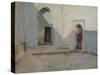 Courtyard, Tetuan, Morocco, 1879-80-John Singer Sargent-Stretched Canvas