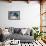 Courtyard View with White Marble Balustrades at Mufu Wood Mansion, Lijiang, Yunnan, China, Asia-Andreas Brandl-Framed Photographic Print displayed on a wall