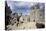 Courtyard Viewed from Western Ramparts, Detail from the Castle of Vitre, Brittany, France-null-Stretched Canvas