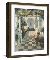 Courtyard Villa II-Vitali Bondarenko-Framed Art Print