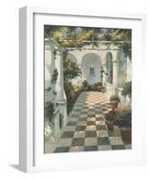 Courtyard Villa II-Vitali Bondarenko-Framed Art Print