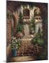 Courtyard Vista-Twindini-Mounted Art Print