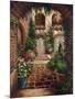 Courtyard Vista-Twindini-Mounted Art Print