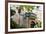 Courtyard with Maltese Balcony and Trees-Eleanor Scriven-Framed Photographic Print