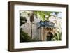 Courtyard with Maltese Balcony and Trees-Eleanor Scriven-Framed Photographic Print