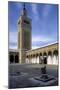 Courtyard with Minaret, Al-Zaytuna Mosque-null-Mounted Giclee Print