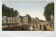 View of the Luxembourg Palace-Courvoisier and Fortier-Stretched Canvas